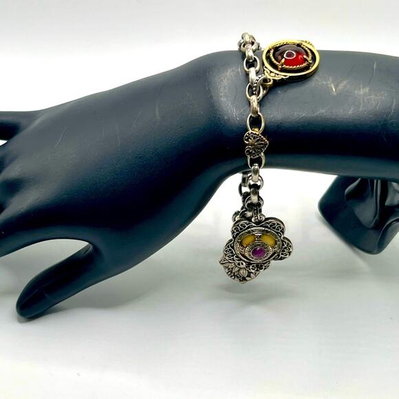 Lucky Brand toggle charm bracelet - Picture 6 of 7